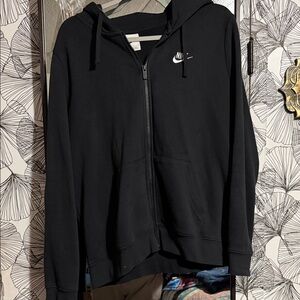 Nike Black Full-Zip Hoodie